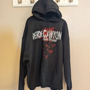 Verde Canyon Railroad Arizona Black Hoodie 2XL 🚂❣️Unisex